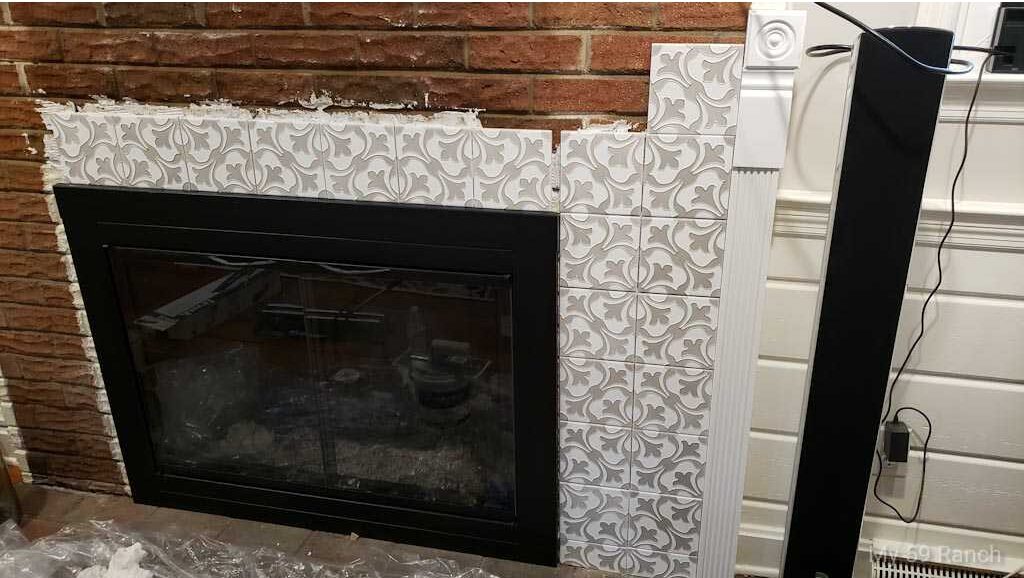 Tile a Fireplace