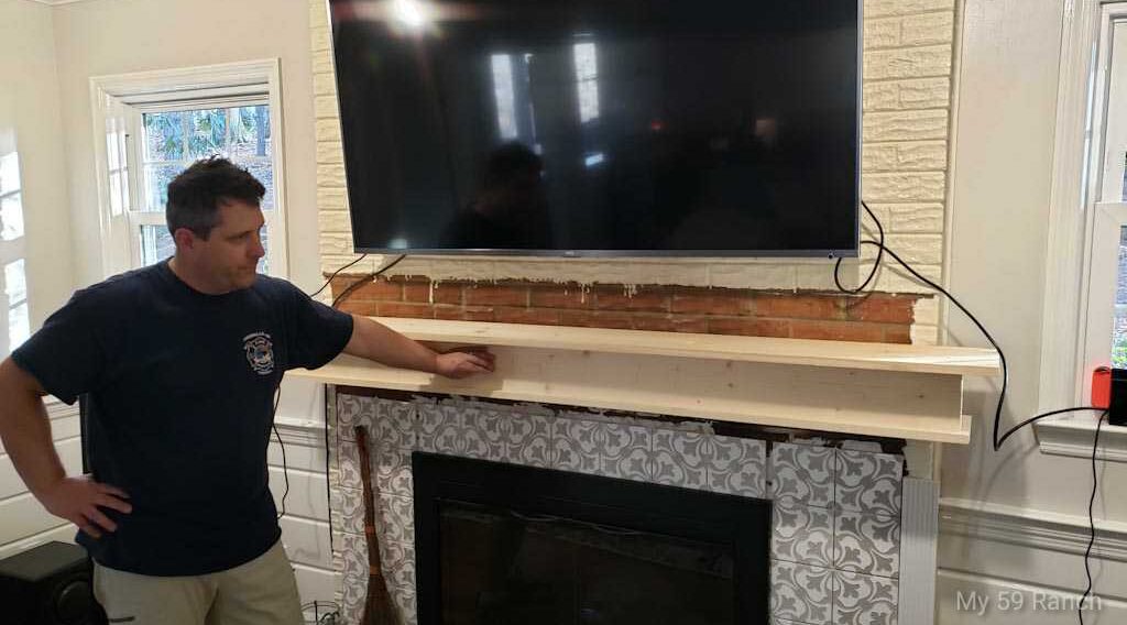 New Craftsman mantel