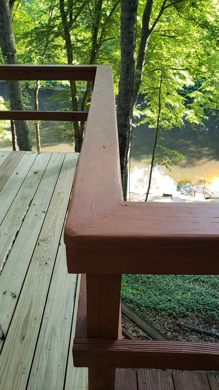 Corner Deck Railing