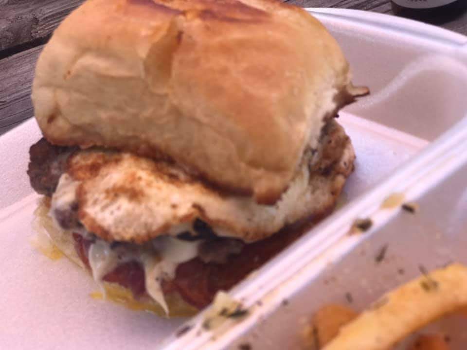Medaloni Cellars Winery near Lewisville, NC 12 Twin City Mini's Hamburger Slider