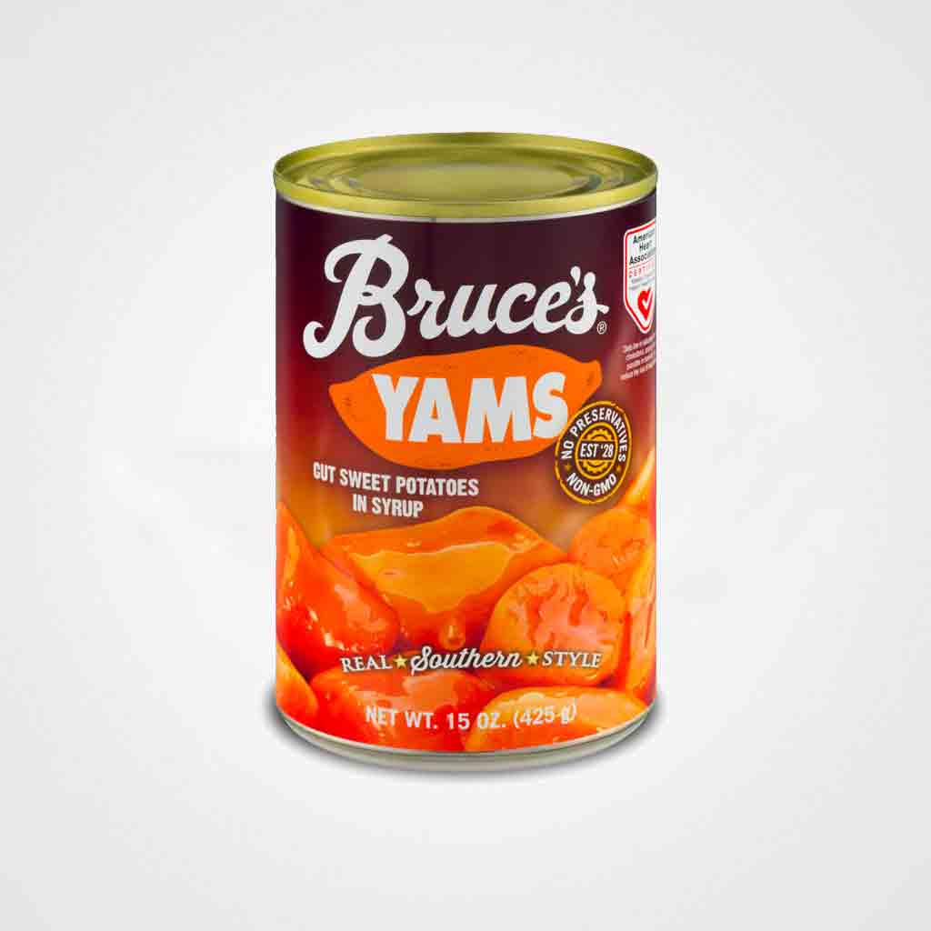 Bruce's, Yams, Cut Sweet Potatoes in Syrup,40oz Can (Pack ...