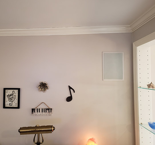 Sonos Wireless or In Wall Mounted Rear Surround Sound Speakers? 11 Finished in wall speaker mounting