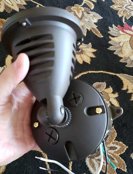 Make a big impact with Landscape Lighting for your House, Bushes or Trees 5 Topele LED Spotlight lense mount