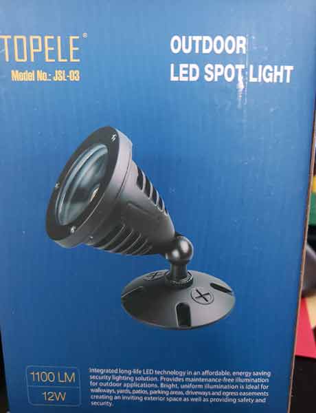 Make a big impact with Landscape Lighting for your House, Bushes or Trees 3 Topele LED Spotlight