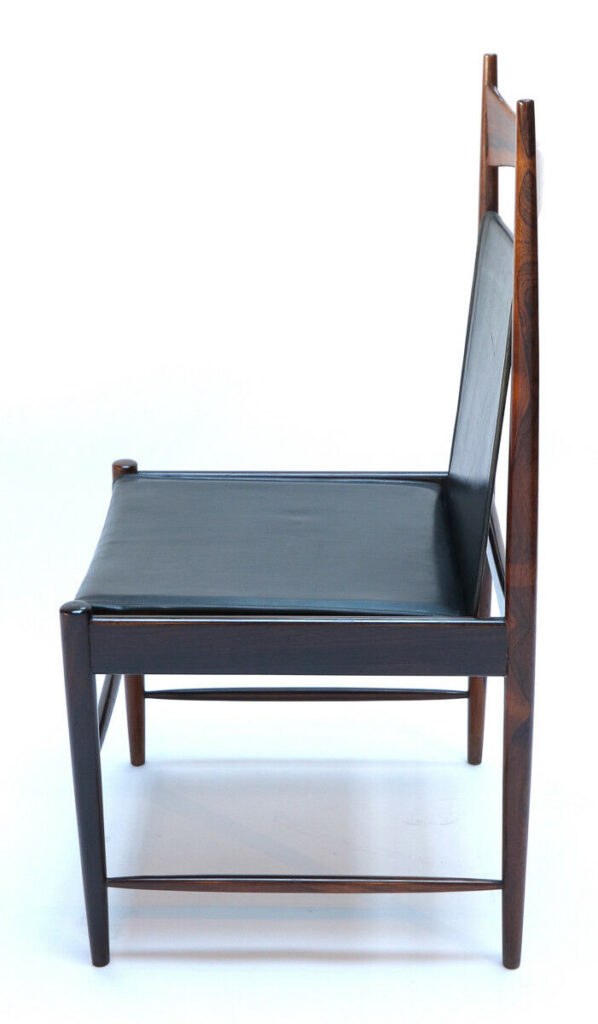 Brazilian Jacaranda Cantu Chairs, Mid-Century Furniture