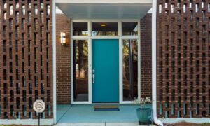 1959 Mid-Century Modern Front Door