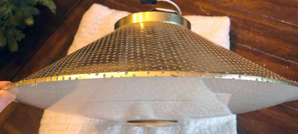 Mid-Century Gold Ceiling Light by Moe lighting 3 Gold Mid-Century Modern lighting
