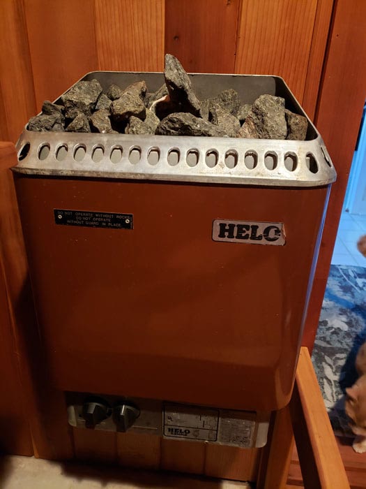 Helo sauna heater 1960