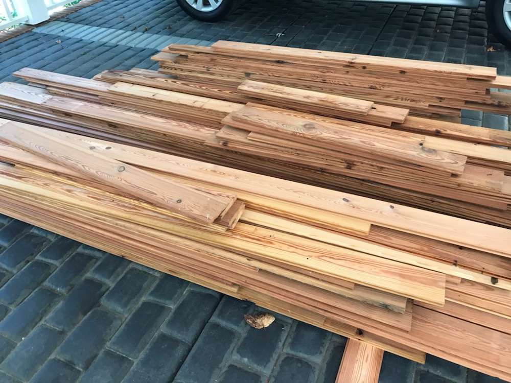 1870's heart of Pine Wood Flooring - Vintage wood flooring