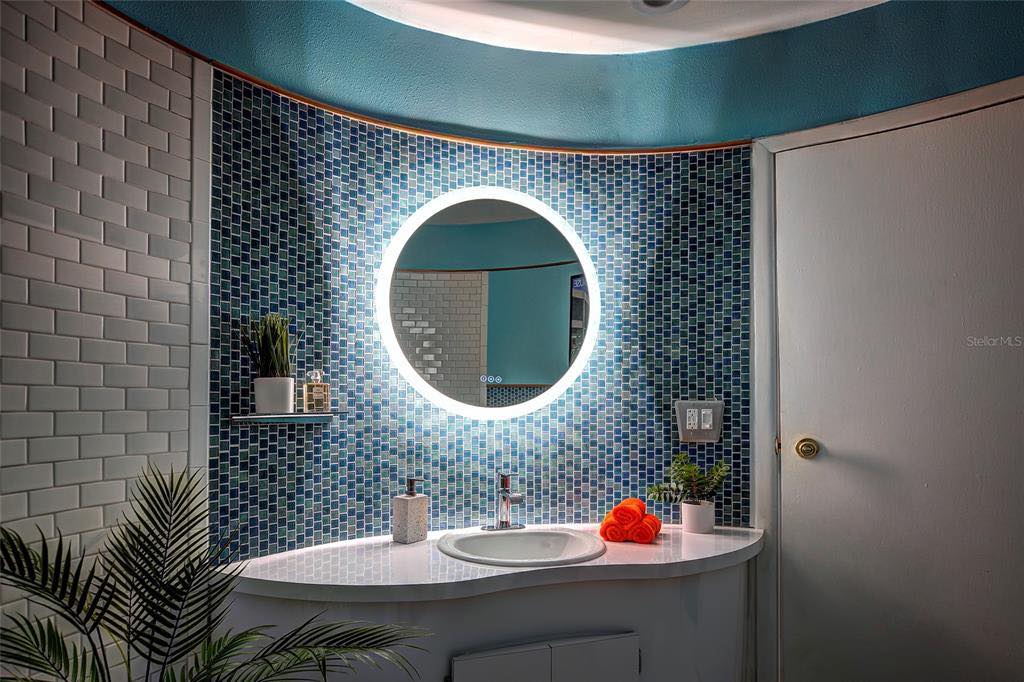 mcm amazing turquoise bathroom sink