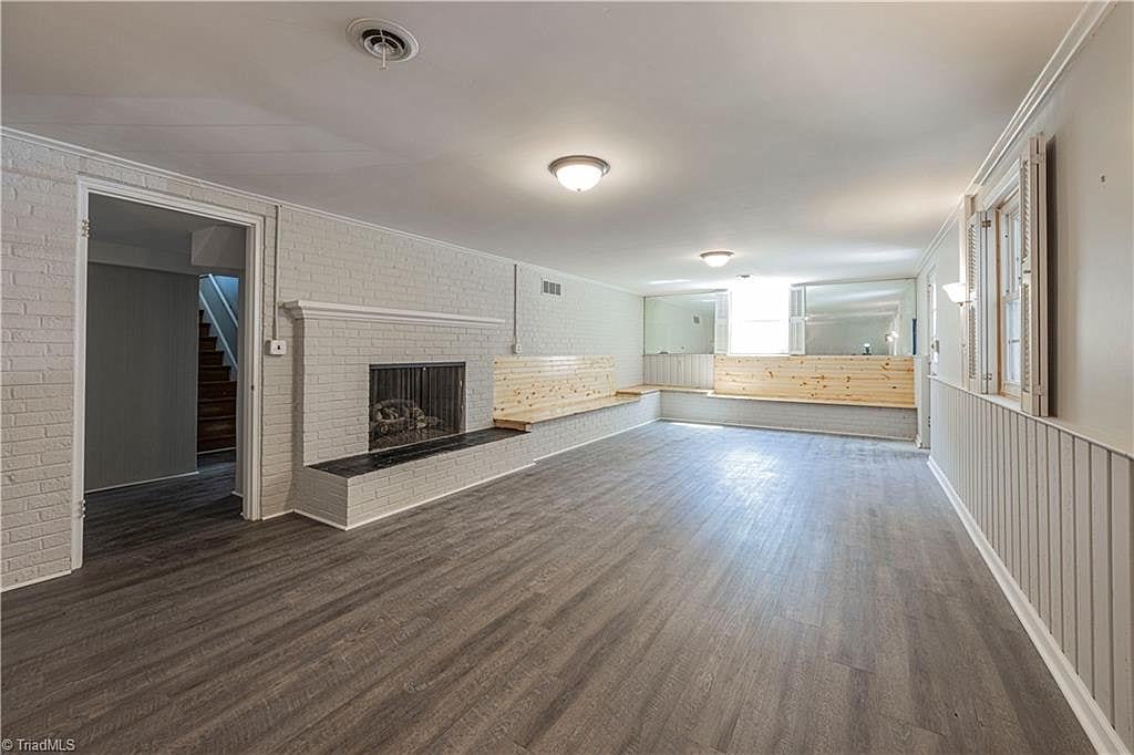 basement den or living space
