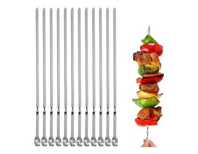 stainless skewers