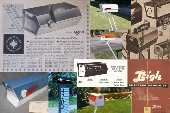 Historical ads from 1950 mailbox