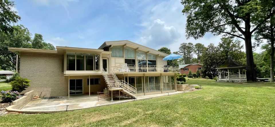 House Tour Frank Lloyd Wright Inspired 1963 MCM, Salisbury NC