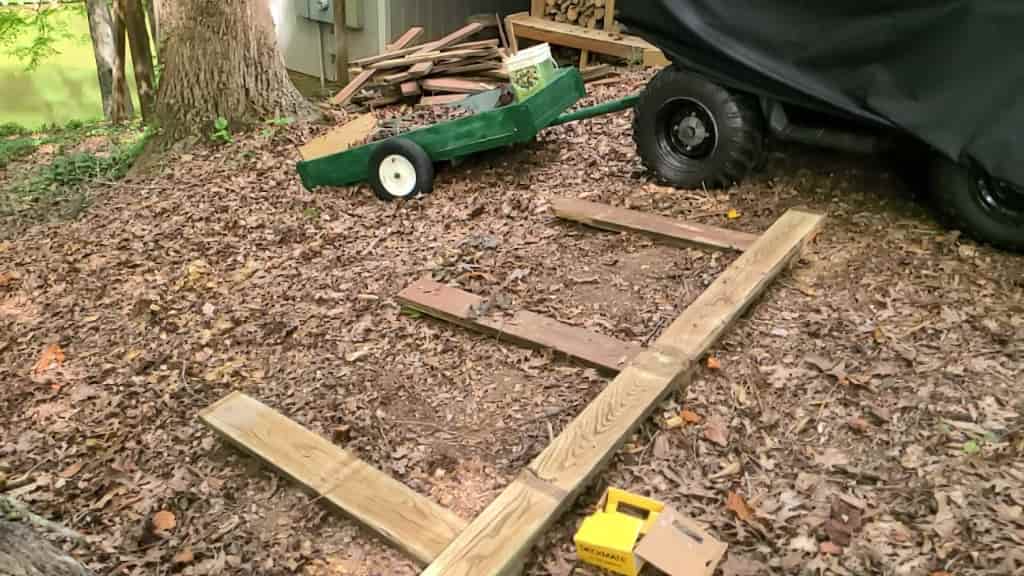 Building a Bridge - 5 Uses For Recycled Deck Boards 6 Recycled deck boards bridge frame