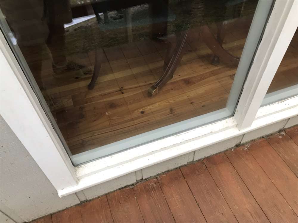 large MCM panel window on a Mid-Century House