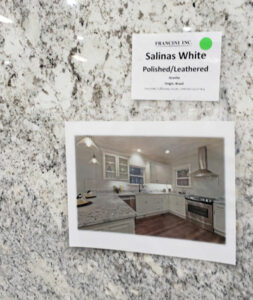 Salinas White Counter tops granite from Brazil