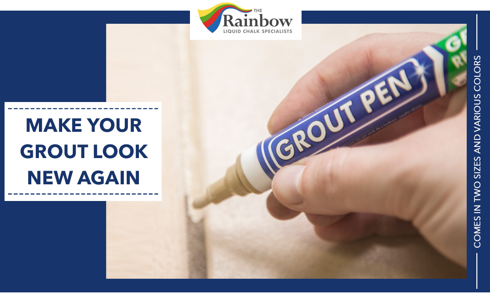 Grout PEns to make your grout look NEW again